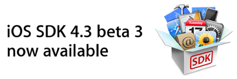 iOS 4.3 beta3