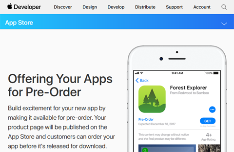 AppStoreのアプリの予約受付機能を全開発者に開放