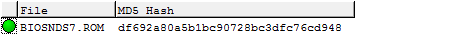BIOSNDS7.ROM MD5